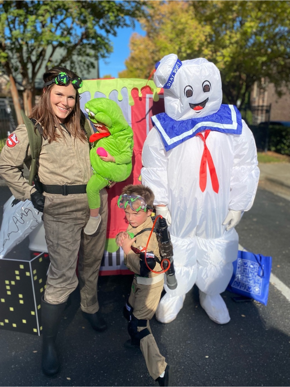 Ghost Busters Family Costume